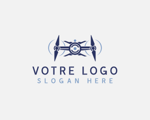 Drone Videography Photographer Logo