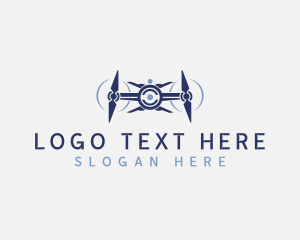 Drone Videography Photographer Logo