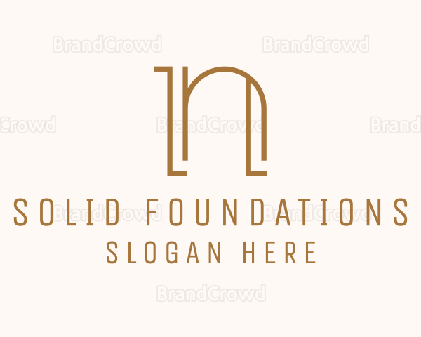 Elegant Boutique Letter N Logo