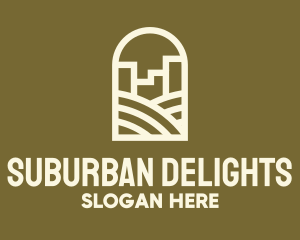 Suburban - Suburban Arch Golf Course logo design