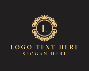Souvenir Store - Lotus Flower Ornament logo design
