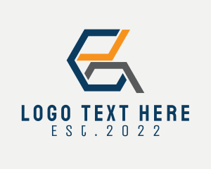 Letter - Letter G Geometric logo design