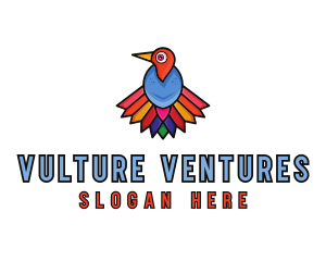 Vulture - Wild Vulture Animal logo design