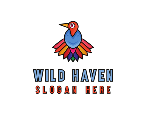 Wild Vulture Bird logo design