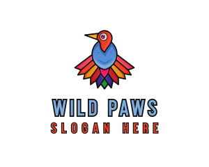 Wild Vulture Animal logo design