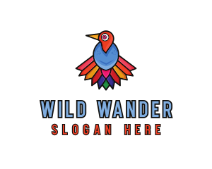 Wild Vulture Bird logo design