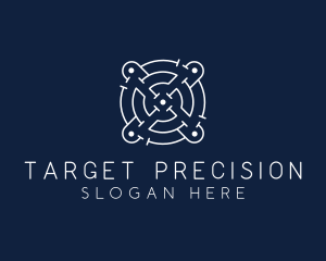 Target Puzzle Maze  logo design