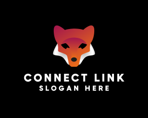 Wildlife Coyote Fox logo design