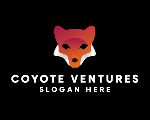 Wildlife Coyote Fox logo design