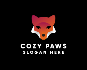 Wildlife Coyote Fox logo design