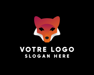 Fox - Wildlife Coyote Fox logo design