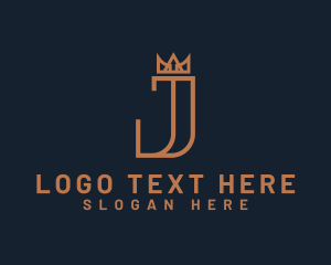 Luxury - Luxury Crown Letter J logo design