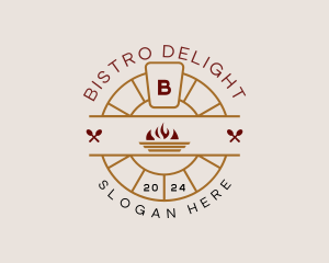 Flame Oven Restaurant logo design