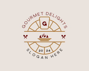 Flame Oven Restaurant logo design