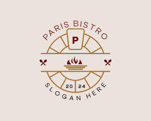 Flame Oven Restaurant logo design