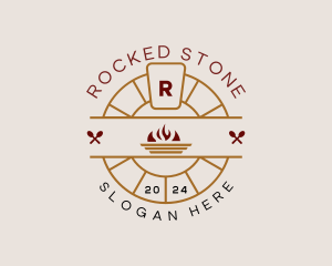 Flame Oven Restaurant logo design