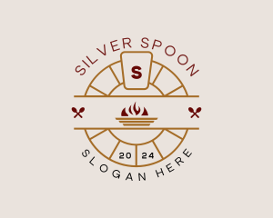 Flame Oven Restaurant logo design