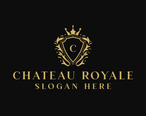 Royal Crown University logo design