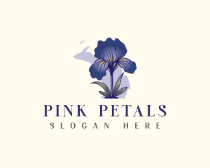 Michigan Lake Flower logo design