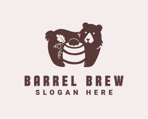 Wild Bear Barrel logo design