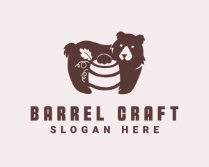 Barrel - Wild Bear Barrel logo design