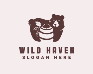 Wild Bear Barrel logo design