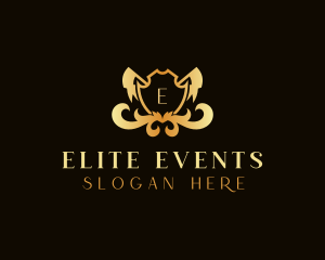 Events - Regal Shield Academy logo design