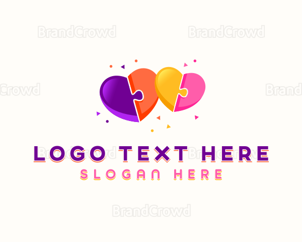 Heart Puzzle Community Logo