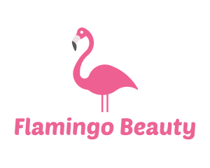 Flamingo - Flamingo Bird Animal logo design