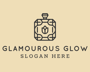 Glamourous - Luxury Tulip Perfume logo design