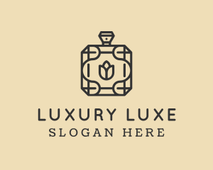 Luxury Tulip Perfume logo design