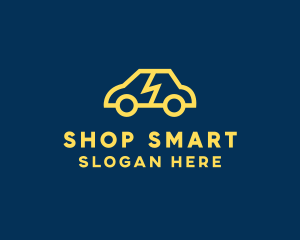 Smart Electric Car logo design