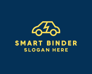 Smart Electric Car logo design