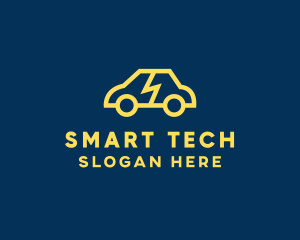 Smart - Smart Electric Car logo design