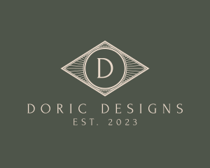 Diamond Art Deco Decor logo design