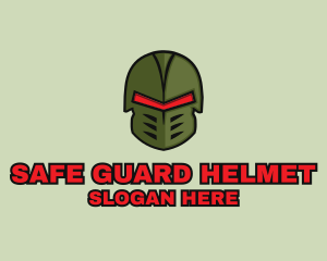Helmet - Esports Gaming Warrior Helmet logo design