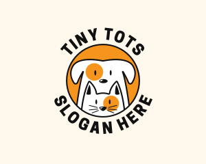 Dog & Cat Grooming Logo