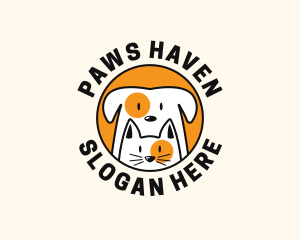 Dog & Cat Grooming logo design