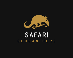 Tapir Wildlife Animal Safari logo design