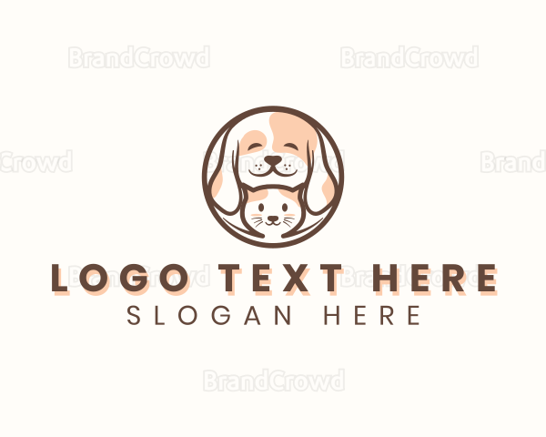 Pet Dog Cat Logo