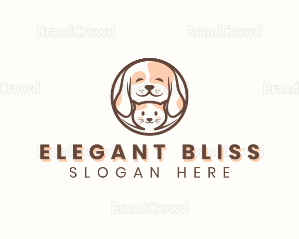 Pet Dog Cat Logo