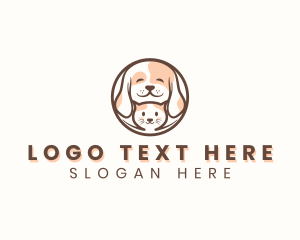 Animal Clinic - Pet Dog Cat logo design