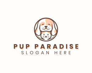 Pet Dog Cat logo design