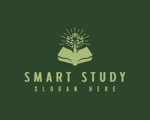 Study - Sunray Book Tree logo design