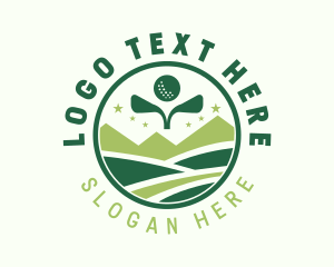 Golfing - Golfing Sports Golf logo design