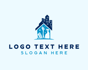 Building Clean Housekeeper Logo