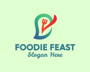 Food Fork Time logo design