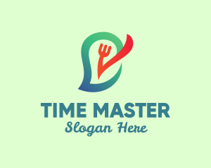 Food Fork Time logo design