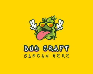 Bud - Cannabis Marijuana CBD logo design
