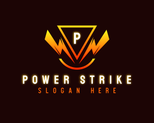 Thunder Strike Reactor logo design